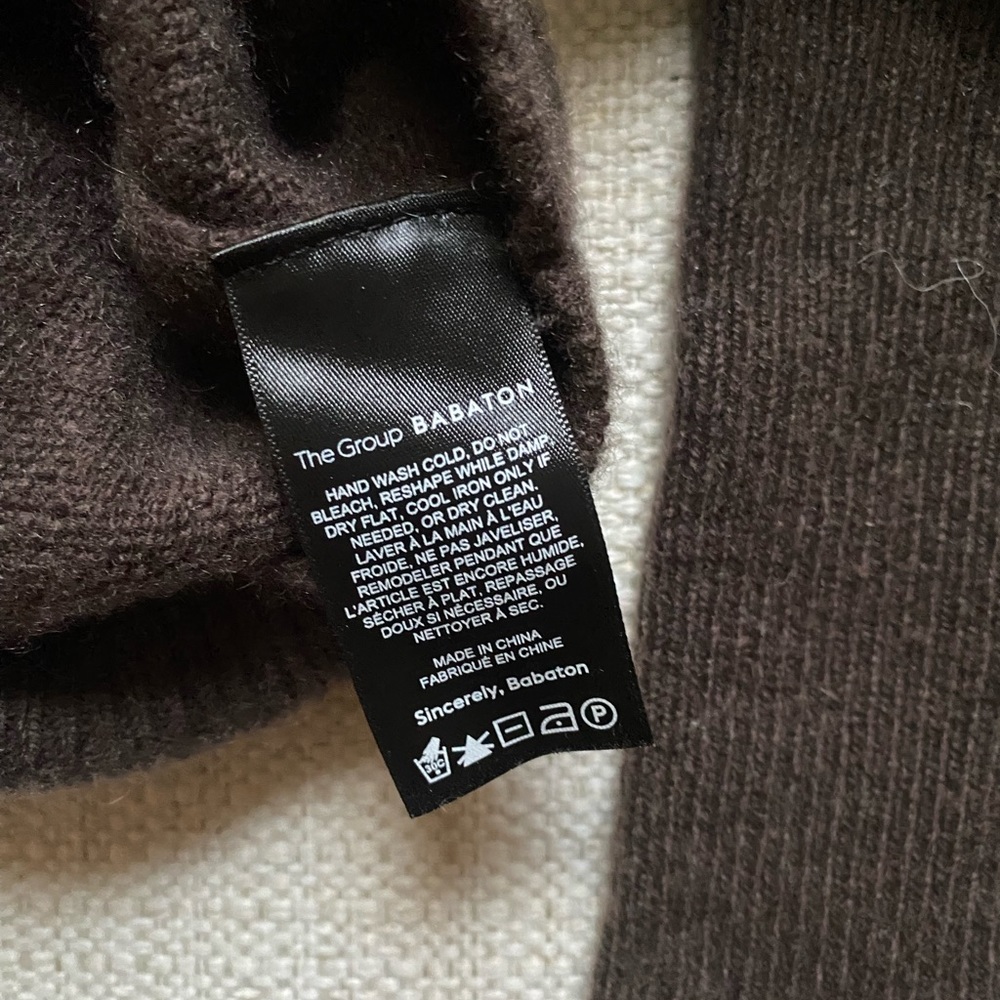 Aritzia Babaton sweater XS, 100% Cashmere, loose fit, - Picture 6 of 7